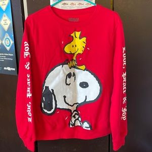 Peanuts Snoopy red sweatshirt size 2X